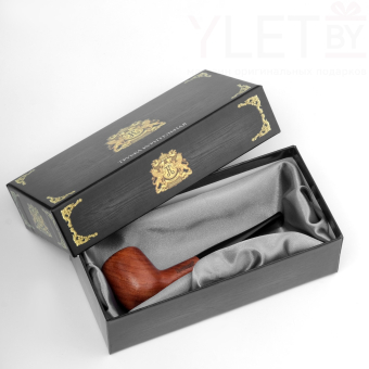 Курительная трубка для табака деревянная «Премиум», классическая, красное дерево