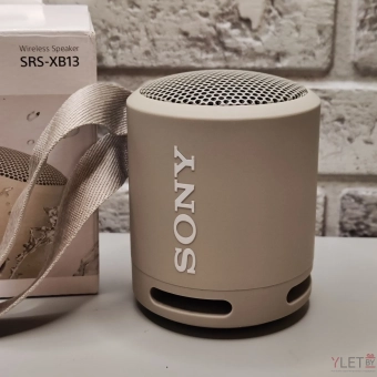 Колонка беспроводная музыкальная Sony SRS-XB13 (коричневая)