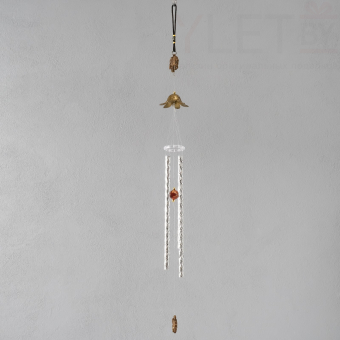 Музыка ветра металл "Слоны" 4 трубки 60 см МИКС