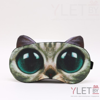 Маска для сна "Cat's eyes", grey