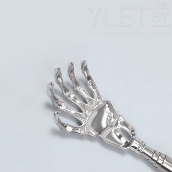 Телескопическая чесалка для спины, 21 / 58 см, цвет МИКС (лапка)