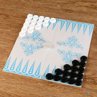 Шашки Классические с полем для шашек и нард