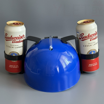 Каска под банки синяя "Антисушняк"