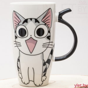 Кружка Кот Мультик №3