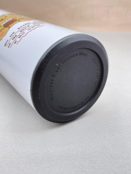 Термос с датчиком температуры «Sweet bear», white (500 ml)