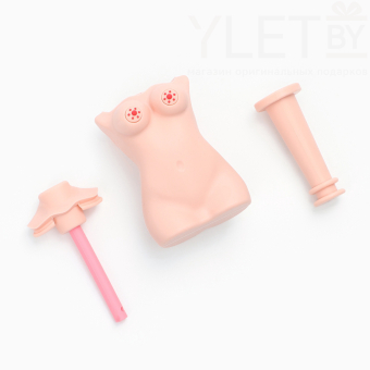 Бонг курительный стеклянный «Тело