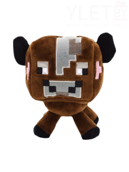 Майнкрафт (Minecraft) Мягкая игрушка "Корова"