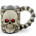 Кружка металлическая Скелет №2