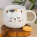Кружка Котик белый