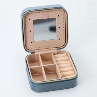 Шкатулка "Velvet luxury", blue