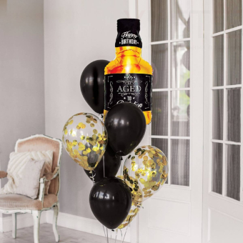 Фонтан из шаров День рождения настоящего мужчины