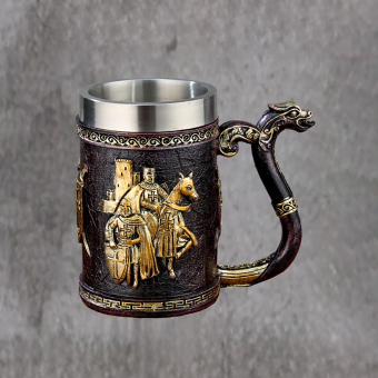 Кружка "Крепость" (металл внутри)