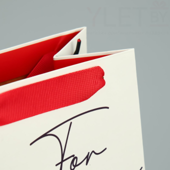 Пакет под бутылку For you, 35 × 13 × 10 см