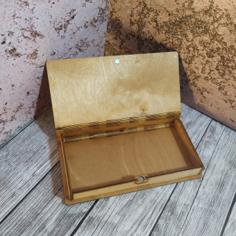 Деревянный конверт/купюрница для денег "На мечту"