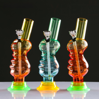 Бонг курительный, h=15 см, «Змей», акриловый, микс