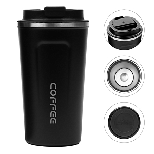 Термокружка Coffe Черная, 500 мл