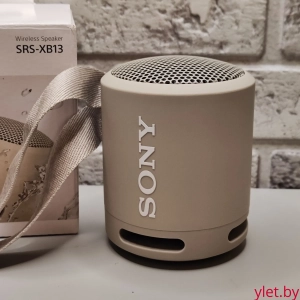 Колонка беспроводная музыкальная Sony SRS-XB13 (коричневая)