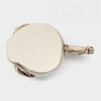 Кружка металлическая  «Череп кость», 400 мл