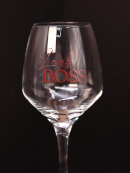 Бокал для вина Oh vine! "Lady BOSS", 400мл