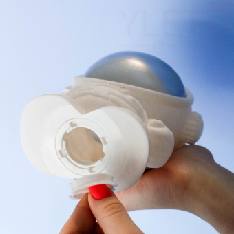 Копилка «Astronaut», silver, (18 см), пластик