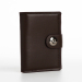 Портмоне мужское "Best" на магните, отдел для купюр, для карт, для монет, цвет коричневый