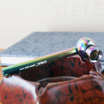 Курительный девайс стеклянный Хамелеон