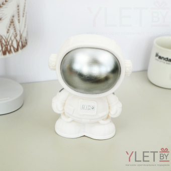 Копилка «Astronaut», silver, (18 см), пластик