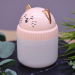 Настольный увлажнитель воздуха - ночник "Cat", pink, портативный, USB Настольный увлажнитель воздуха - ночник "Cat", pink, портативный, USB