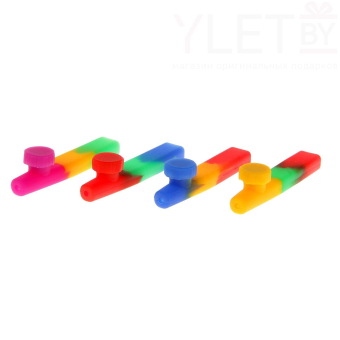 Трубка курительная с крышкой, 2×8.5×1.5 см, микс