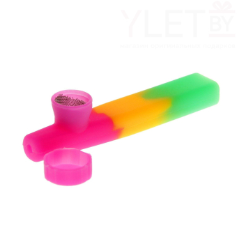 Трубка курительная с крышкой, 2×8.5×1.5 см, микс