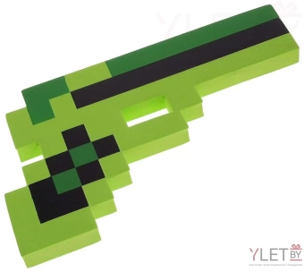 Пистолет Minecraft майнкрафт (зеленый)