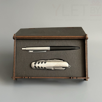 Подарочный набор " Настоящему мужчине" (Ручка, мультитул)