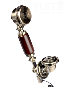 Ретро-телефон «Капля с узором», 19×26×22 см