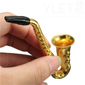 Курительный девайс  «Саксофон», 5 сеточек в комплекте, 9×3.5 см