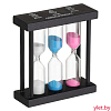 Песочные часы Кальт, на 3, 4, 5 минут, Черные