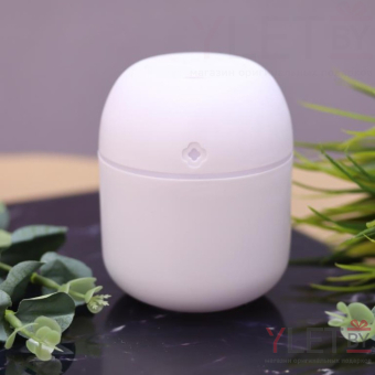 Настольный увлажнитель воздуха - ночник "Lucky flower", white, (портативный, USB)