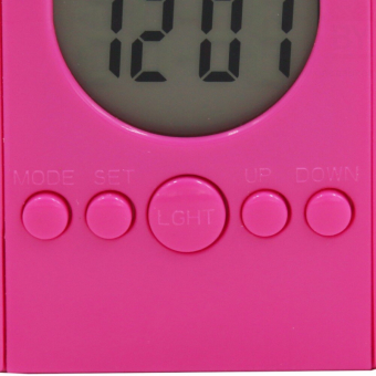 Подставка для канцтоваров музыкальная с часами, календарем и термометром (белый)