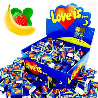 Жвачка "Love is". Ассорти, 100 шт