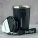 Термокружка Coffee 380 мл Черная