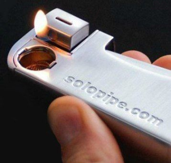 Зажигалка+девайс Solopipe 