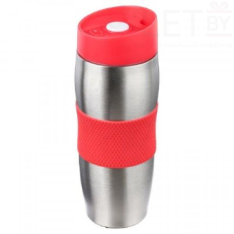 Термокружка 400ml (красная)