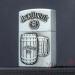 Зажигалка газовая Lighter Jack Daniels бочка Серебро