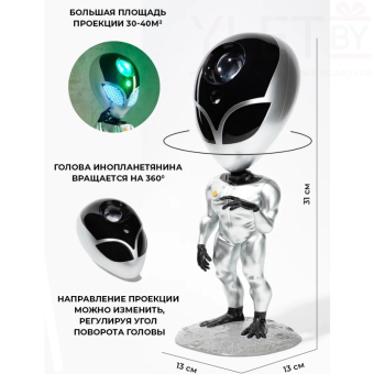 Проектор звездного неба Инопланетянин