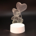Ночник "Bear and balloon" LED, USB (9х19 см)