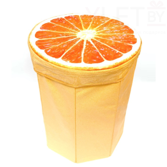 Бокс для хранения вещей Апельсин 35х35х45 см