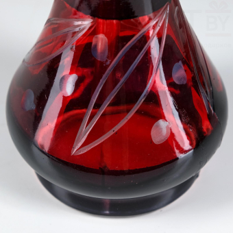 Кальян «Восток», 54 см, 1 трубка, шахта хром, колба-ваза микс