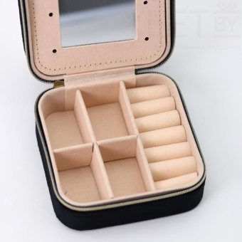 Шкатулка "Velvet luxury", black