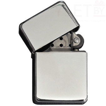 Зажигалка классика металл кремний, бензин