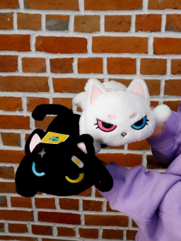 Мягкая игрушка "Cat", black, 24 см