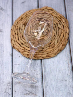 Бокал для вина Oh vine! "Бесстрашная и независимая", 400мл